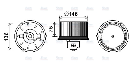 AVA Blower Fan HY8419