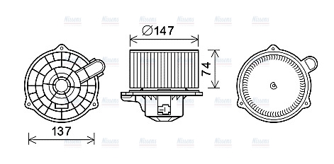 AVA Cabin Fan Blower Motor HY8427