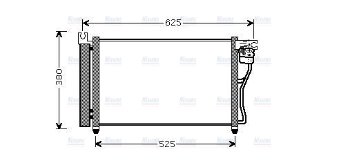 AVA Aircon Condenser HYA5164D