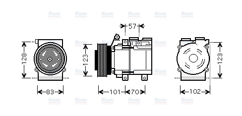 AVA Aircon Compressor HYAK219