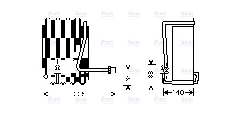 AVA Aircon Evaporator HYV094