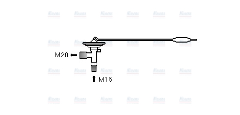 AVA Aircon Expansion valve IS1028