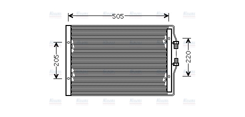 AVA Aircon Condenser IV5065