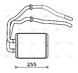 AVA Cabin Heater Core IV6105
