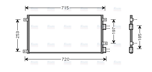 AVA Aircon Condenser IVA5058