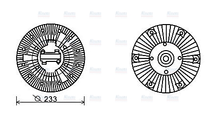 AVA Cooling Fan Clutch IVC102