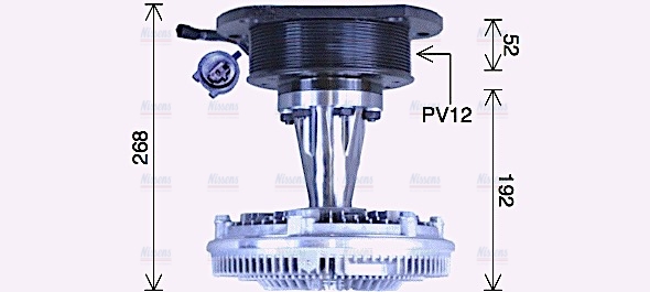 AVA Cooling Fan Clutch IVC143