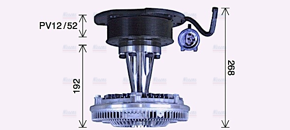 AVA Cooling Fan Clutch IVC145