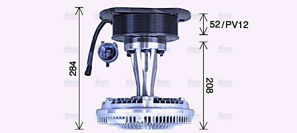 AVA Cooling Fan Clutch IVC146