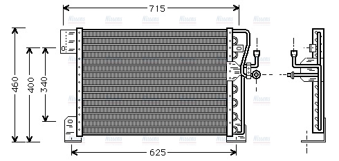 AVA Aircon Condenser JE5005