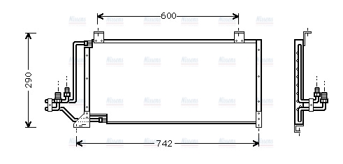 AVA Aircon Condenser JE5006