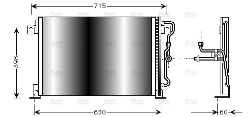 AVA Aircon Condenser JE5019