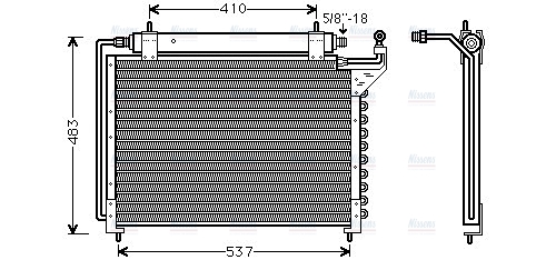 AVA Aircon Condenser JR5020D