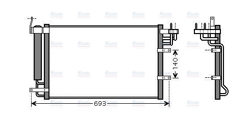 AVA Aircon Condenser KA5093D
