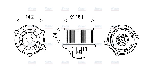AVA Blower Fan KA8224