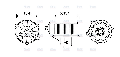 AVA Blower Fan KA8227