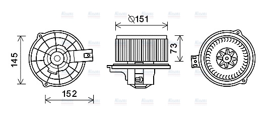 AVA Blower Fan KA8233