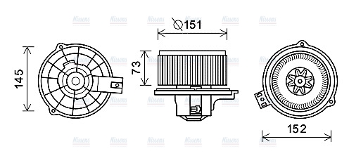 AVA Blower Fan KA8266