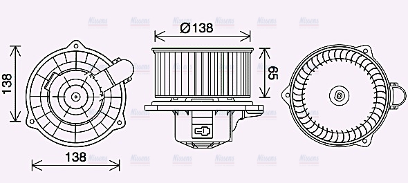 AVA Blower Fan KA8287