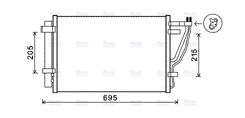 AVA Aircon Condenser KAA5147D