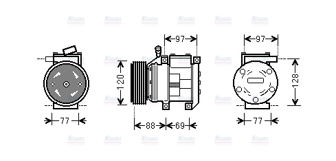 AVA Aircon Compressor KAAK117