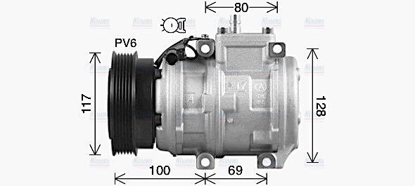 AVA Aircon Compressor KAAK336