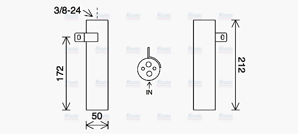 AVA Aircon Receiver dryer KAD290