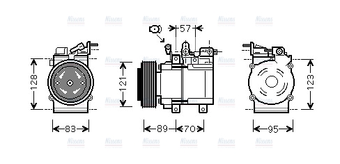 AVA Aircon Compressor KAK205