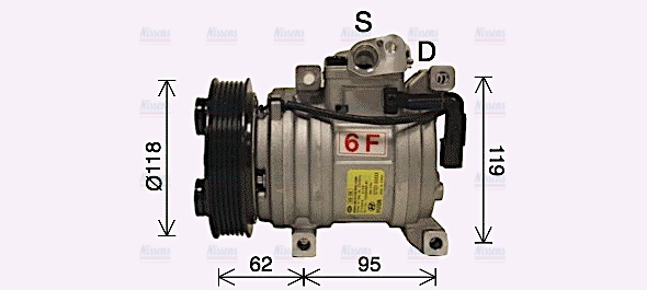 AVA Aircon Compressor KAK298