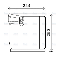 AVA Aircon Evaporator KAV199