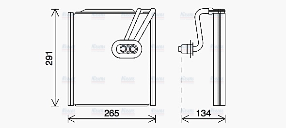 AVA Aircon Evaporator KAV292