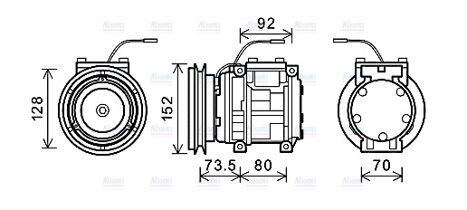 AVA Aircon Compressor KMAK001