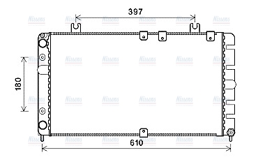 AVA Coolant Radiator LA2021