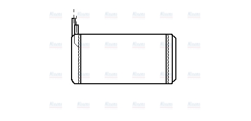 AVA Cabin Heater Core LC6032