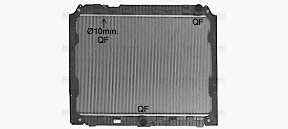 AVA Coolant Radiator ME2339