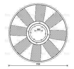 AVA Cooling Fan Clutch MEB274
