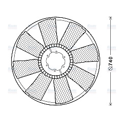 AVA Fan clutch MEB280