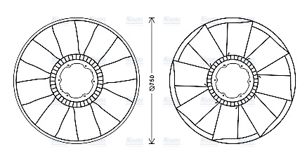 AVA Cooling Fan Clutch MEB283