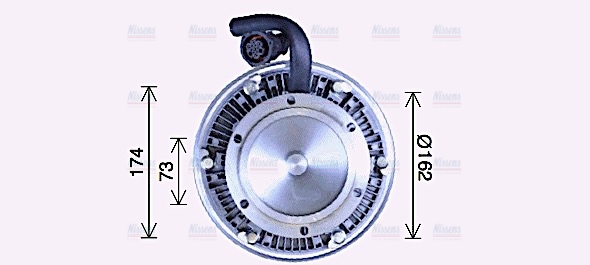 AVA Fan clutch MEC285