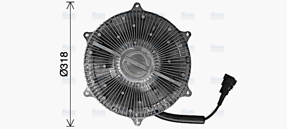AVA Fan clutch MEC332
