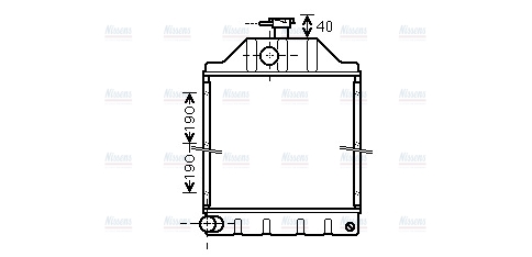 AVA Coolant Radiator MF2019