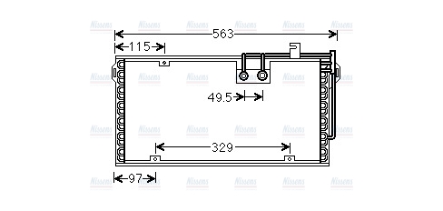 AVA Aircon Condenser MF5048