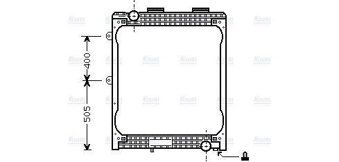 AVA Coolant Radiator MN2023
