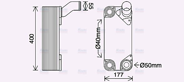 AVA Oil cooler MN3101