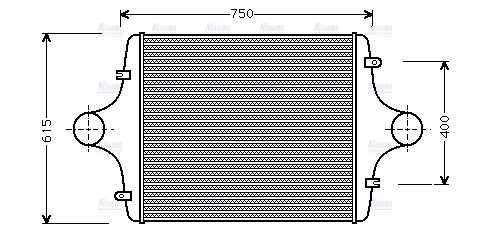 AVA Charge Air Intercooler MN4002