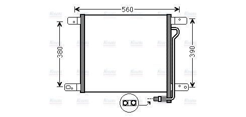 AVA Aircon Condenser MN5053