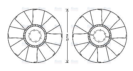 AVA Fan clutch MNB084
