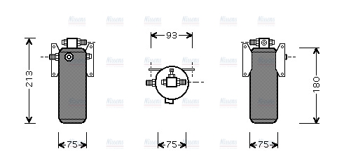 AVA Aircon Receiver dryer MND032