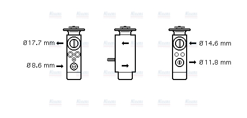 AVA Aircon Expansion Valve MS1094