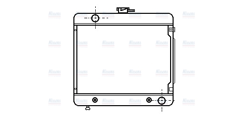 AVA Coolant Radiator MS2024